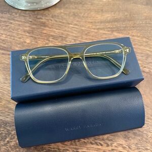 Warby Parker Melon Aviator Eyeglasses with Bluelight